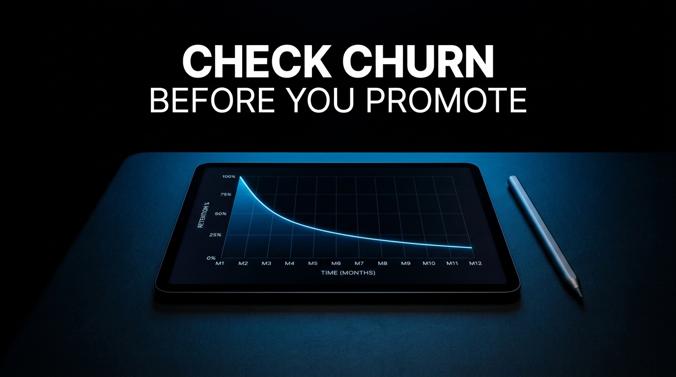 How to Check an AI SaaS Tool's Churn Rate Before You Promote It (And Why AI Tools Churn Differently)