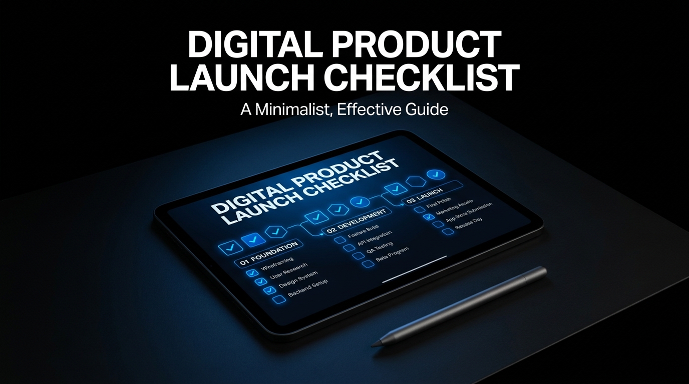 The AI-Assisted Digital Product Launch Checklist: What Most Solopreneurs Skip (And Pay for Later)