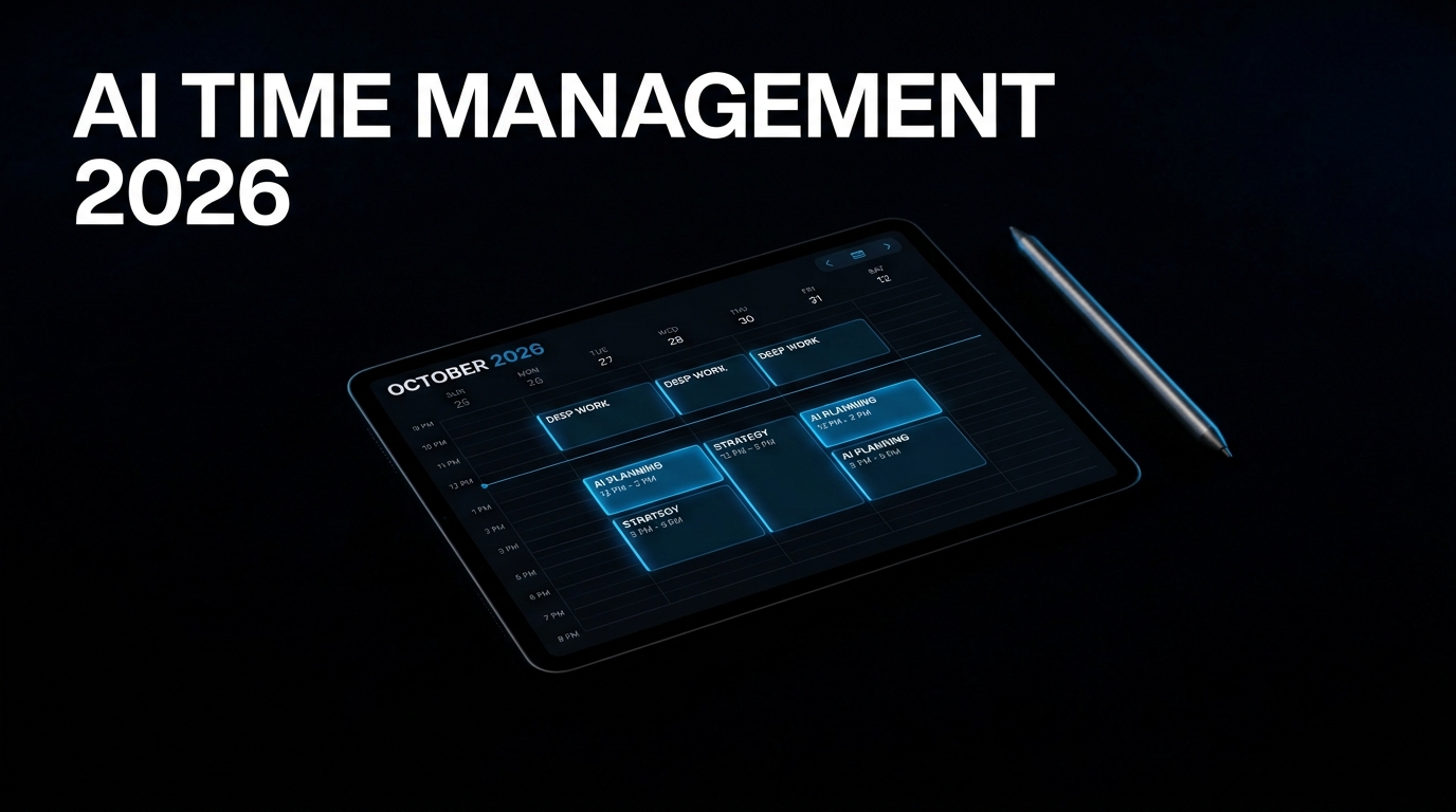 AI Time Management Tools for Solopreneurs in 2026: What Actually Schedules Your Day (And What Just Adds a Dashboard)
