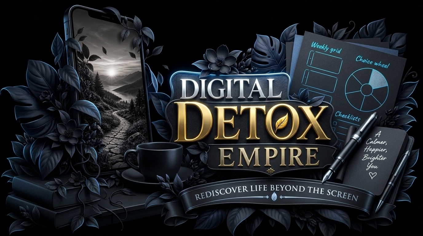 Digital Detox Empire: 500 Prompts for Printable Sellers